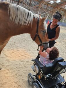 Médiation Equine avec handicapés