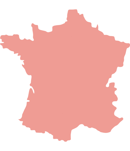Carte des diplômés de l'Ecole de Médiation Equine