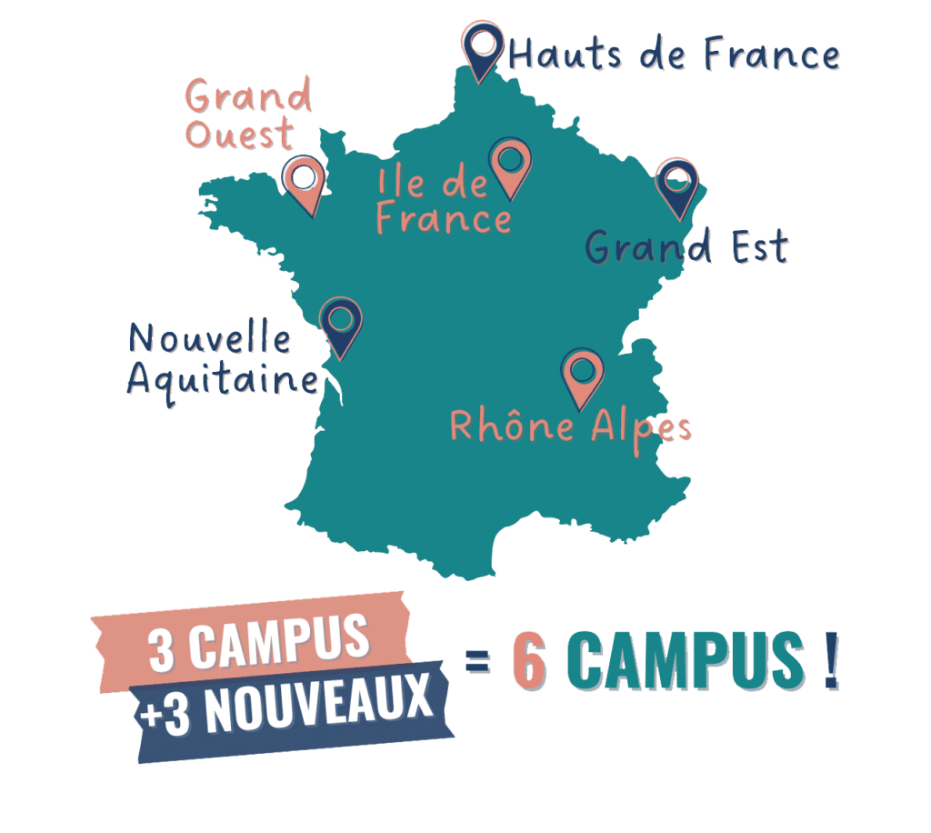 Carte 6 campus école de médiation equine